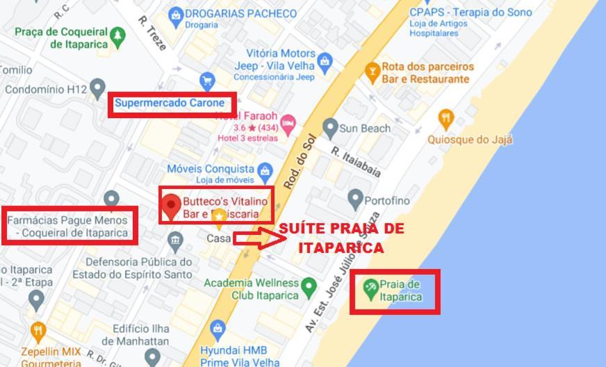 Suite Praia De Itaparica Вила-Велья Экстерьер фото